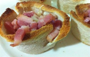 208º Receta; Cestas De Bacon
