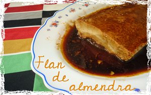 Flan De Almendra 
