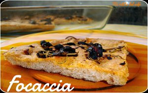 Focaccia De Romero Y Tomate Seco (de Jamie Oliver)
