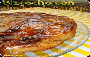 Bizcocho Con Almíbar De Naranja
