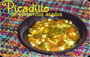 Picadillo De Pimientos Asados
