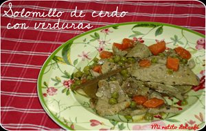 Solomillo De Cerdo Con Verduras
