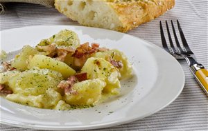 Patatas Gratinadas (en &#8220;cocotte&#8221; Y En Fuente De Horno)
