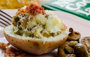 Patatas Rellenas Con Níscalos
