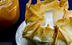 Camembert Con Relleno De Mermelada De Mango
