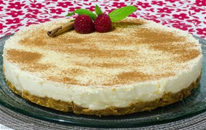 Tarta De Crema Y Queso.
