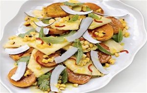 Ensalada Templada Con Fruta
