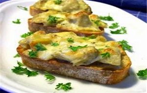 Pintxos De Verduras Marinadas Y Horneadas Con Mozzarella
