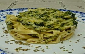 Pasta Fresca Con Verdura Y Nata
