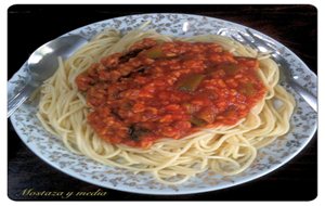 Salsa Boloñesa De Puerros Y Avena
