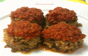 Bolitas De Bulgur Con Lentejas Dupuy Y Boloñesa Vegana
