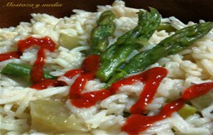 Risotto De Basmati Con Rábano Chino
