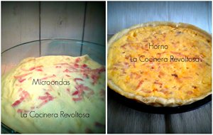 Quiche Lorraine En El Horno Y En Microondas
