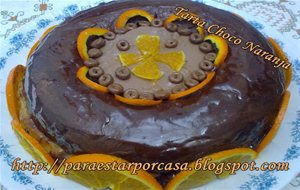 Tarta "choco - Naranja"
