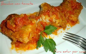 Bacalao Con Tomate Y Cazuelita Sorpresa
