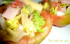 Tomates Rellenos De Ensalada
