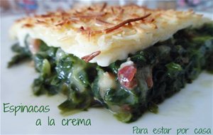 Espinacas A La Crema
