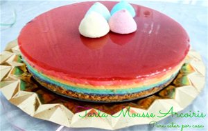 Tarta Mousse Arcoiris
