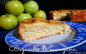 Bizcocho De Manzana, El Dulce Typical Spanish De Mi Infancia
