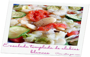 Ensalada Templada De Alubias Blancas
