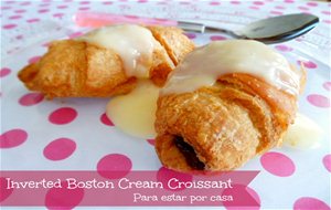 Inverted Boston Cream Croissant
