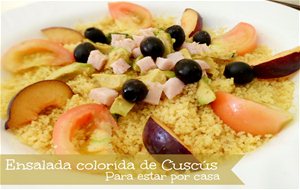 Ensalada Colorida De Cuscús
