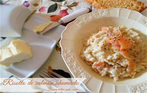 Risotto De Salmón Ahumado
