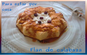 Flan De Calabaza
