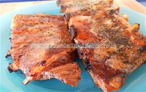 Bbq Ribs O Costillas De Cerdo A La Barbacoa
