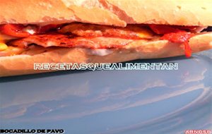 Bocadillo De Pavo
