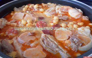 Callos Con Garbanzos
