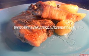 Costilla Al Horno Con Patatas
