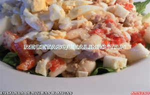 Ensalada De Alubias Blancas
