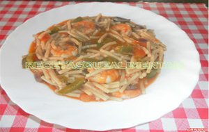 Fideos Con Gambas
