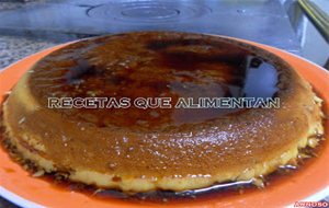 Flan De Huevo Al Horno
