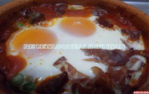 Huevos Al Plato
