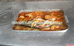 Lubina Al Horno Con Patatas
