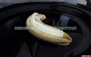 Plátanos Asados Al Horno Con Queso
