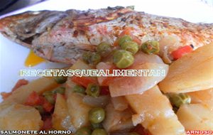 Salmonete Al Horno
