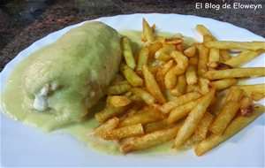 Rollitos De Pollo Con Mascarpone Y Salsa De Manzana
