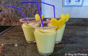 Batido De Plátano Y Mango
