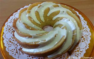 Bundt Cake De Naranja Y Chocolate Blanco
