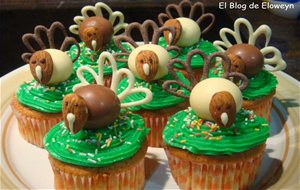 Pavo Cupcakes
