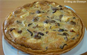 Quiche De Pollo Y Champiñones Con Canela
