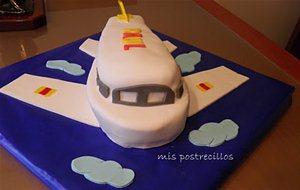 Tarta Avión Para Raúl
