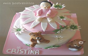 Tarta De Cumpleaños Para Cristina
