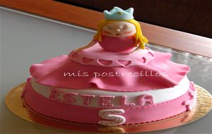 Tarta De Princesa Para Estela
