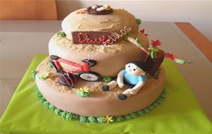 Tarta Ciclista Para David
