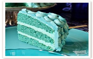 Layer Cake De Terciopelo Azul / Blue Velvet Layer Cake
