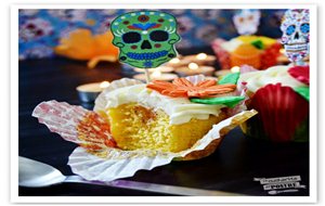 Halloween 2014: Cupcakes De Calabaza Y Naranja / Pumpkin And Orange Cupcakes
